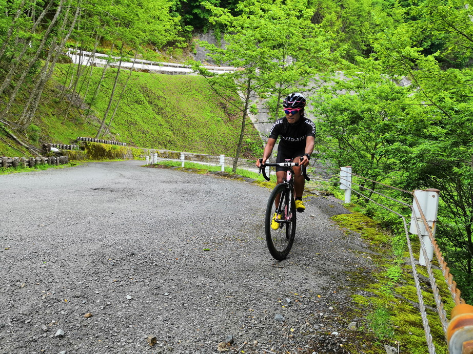 安倍 峠 自転車